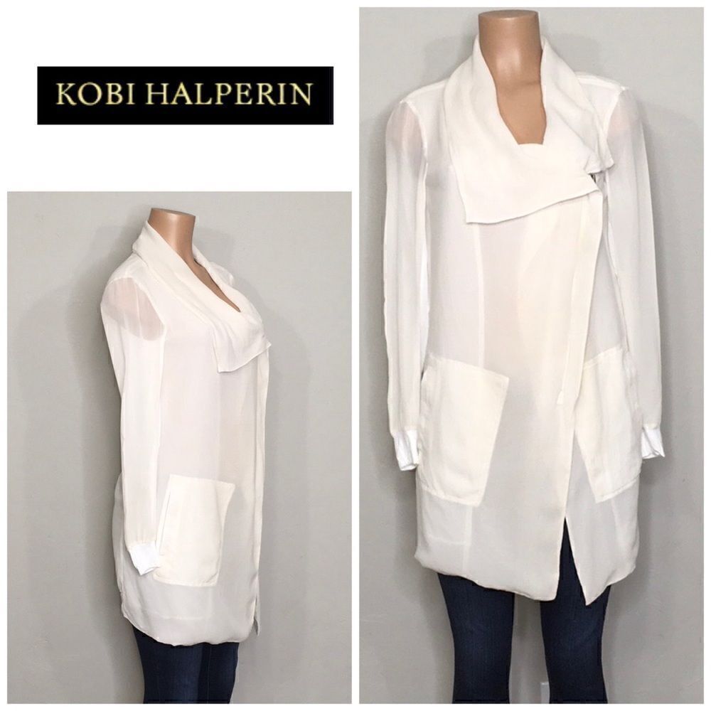 KOBI HALPERIN vintage ivory josephine jacket. NWT